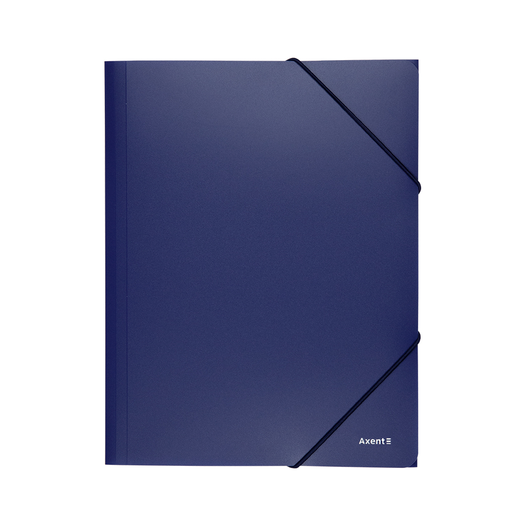 Папка на резинках Axent A4 500 мкм blue (1508-02-A) Папка на резинках Axent A4 500 мкм blue (1508-02-A)