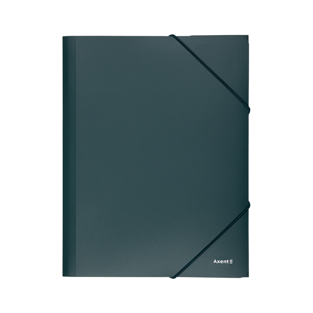 Папка на резинках Axent A4 500 мкм green (1508-05-A) Папка на резинках Axent A4 500 мкм green (1508-05-A)