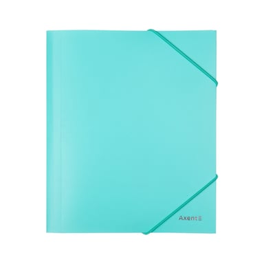 Папка на резинках Axent A5 410 мкм Pastelini mint (1514-18-A) - фото 1