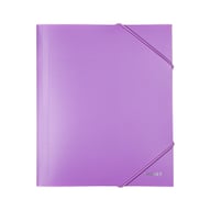 Папка на резинках Axent A5 410 мкм Pastelini lilac (1514-36-A) - фото 1