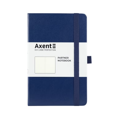 Книга записна Axent Partner 125х195 мм без лініюванням 96 аркушів Синя (8307-02-A) - фото 1