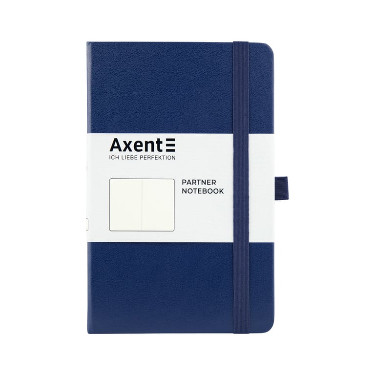 Книга записна Axent Partner 125х195 мм без лініюванням 96 аркушів Синя (8307-02-A) - фото 1