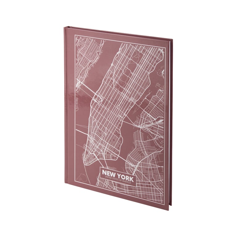 Канцелярська книга Axent Maps New York А4 у твердій обкладінці 96 аркушів у клітинку (8422-543-A) - фото 3