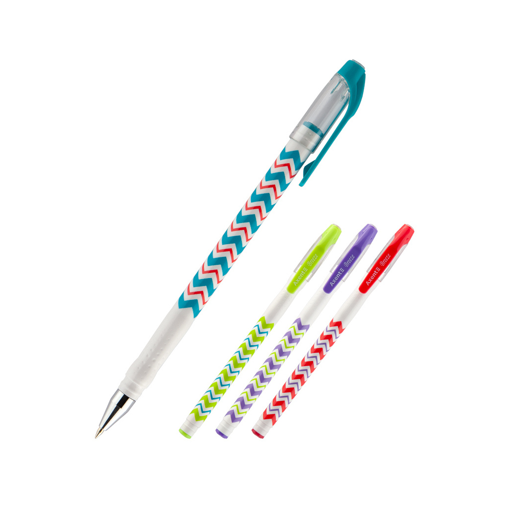 Ручка кулькова Axent Breeze синя 0.5 мм Корпус асорті (AB1049-07-A) - фото 1 Ручка кулькова Axent Breeze синя 0.5 мм Корпус асорті (AB1049-07-A) - фото 1