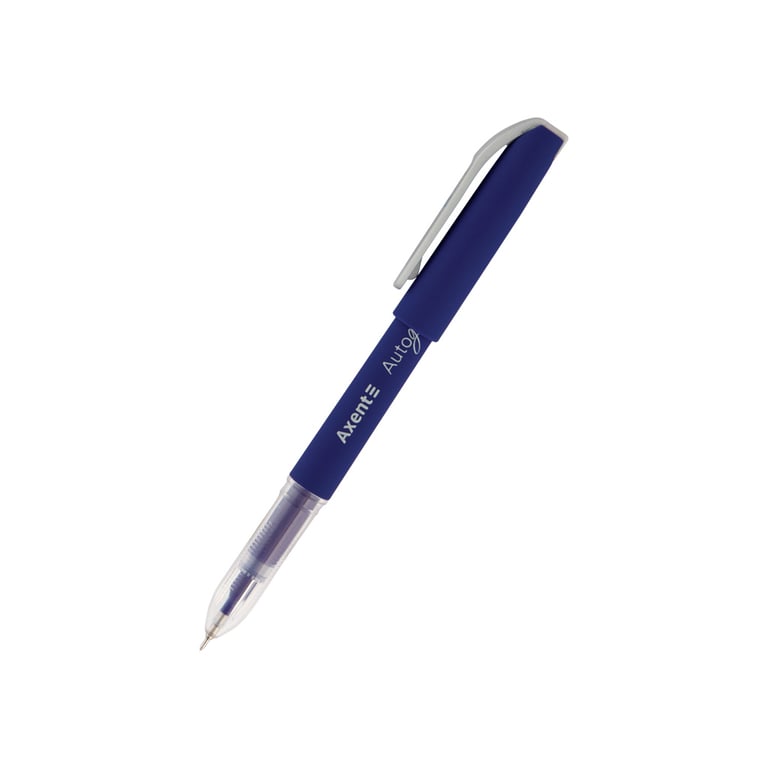 Ручка гелева Axent Autographe 0.5 мм Синя (AG1007-02-A) - фото 1
