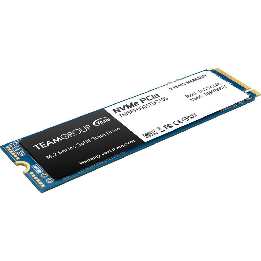 Накопичувач SSD M.2 2280 1TB Team (TM8FP6001T0C101) - фото 1