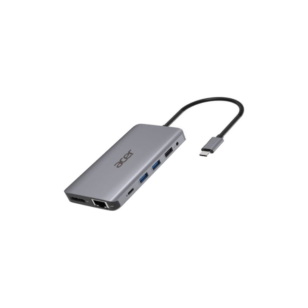 Порт-реплікатор Acer 12in1 Type C dongle USB3.2, USB2.0, SD/TF, HDMI, PD, DP ... (HP.DSCAB.009) - фото 1