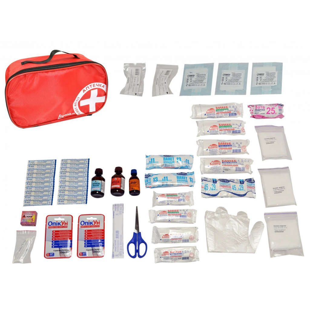 Автомобільна аптечка Poputchik 02-046-М - фото 2 Автомобільна аптечка Poputchik 02-046-М - фото 2