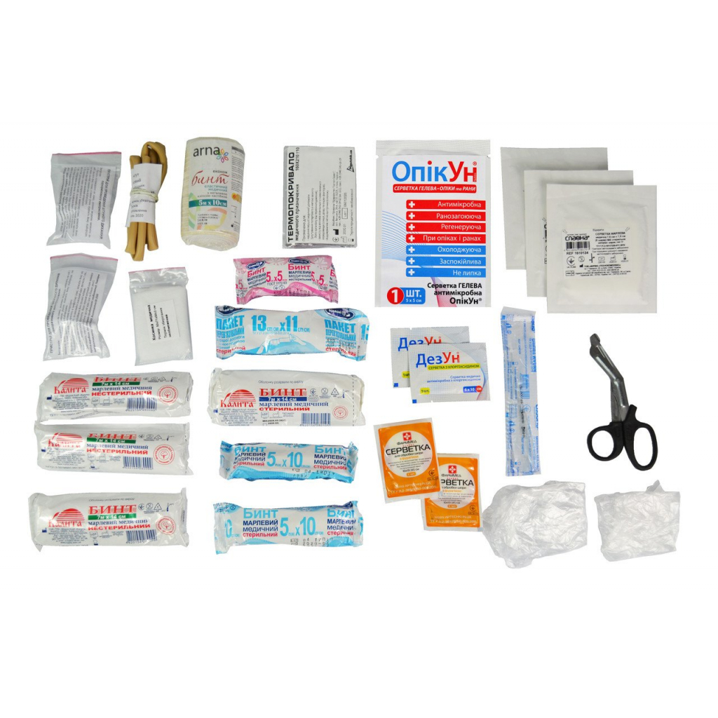 Автомобільна аптечка Poputchik -1 (АМА-1) згідно ДСТУ 3961-2000 футляр м'який червоний 25х1 (02-010-М) - фото 2 Автомобільна аптечка Poputchik -1 (АМА-1) згідно ДСТУ 3961-2000 футляр м'який червоний 25х1 (02-010-М) - фото 2