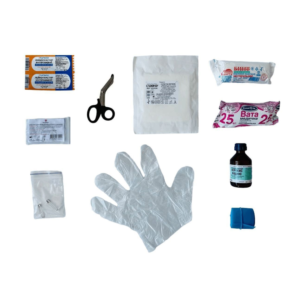 Автомобільна аптечка Poputchik згідно ТУ футляр м'який червоний 19х8х14 (02-002-М) - фото 2 Автомобільна аптечка Poputchik згідно ТУ футляр м'який червоний 19х8х14 (02-002-М) - фото 2