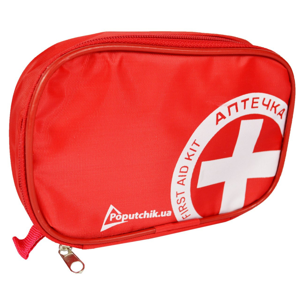 Автомобільна аптечка Poputchik згідно ТУ футляр м'який червоний 19х8х14 (02-006-М) - фото 3 Автомобільна аптечка Poputchik згідно ТУ футляр м'який червоний 19х8х14 (02-006-М) - фото 3