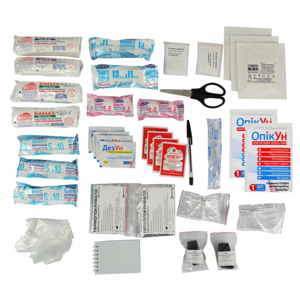 Автомобільна аптечка Poputchik згідно ТУ футляр м'який червоний 25х12х15 (02-012-М) - фото 2 Автомобільна аптечка Poputchik згідно ТУ футляр м'який червоний 25х12х15 (02-012-М) - фото 2