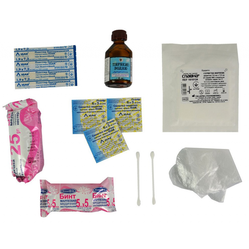 Автомобільна аптечка Poputchik згідно ТУ футляр пластиковий червоний 165х135х65 (02-001-П) - фото 2 Автомобільна аптечка Poputchik згідно ТУ футляр пластиковий червоний 165х135х65 (02-001-П) - фото 2