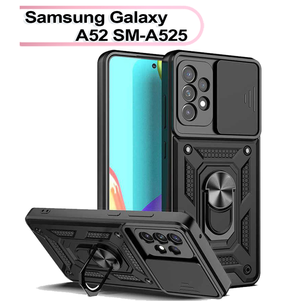 Чохол до мобільного телефона BeCover Military Samsung Galaxy A52 SM-A525 Black (706060) - фото 1