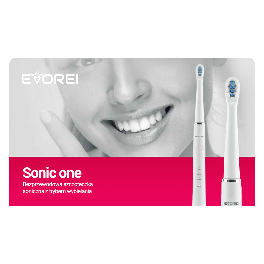 Електрична зубна щітка Evorei SONIC ONE SONIC TOOTH BRUSH (592479672052) - фото 4 Електрична зубна щітка Evorei SONIC ONE SONIC TOOTH BRUSH (592479672052) - фото 4