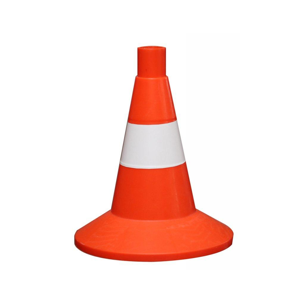 Дорожній конус Poputchik м%27який 320 мм (05-003) Дорожній конус Poputchik м%27який 320 мм (05-003)