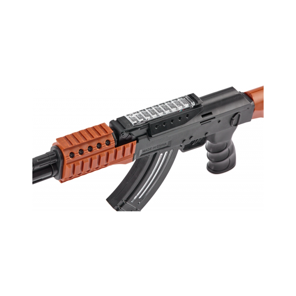 Іграшкова зброя ZIPP Toys Автомат світлозвуковою AK47, чорний (827B) - фото 5 Іграшкова зброя ZIPP Toys Автомат світлозвуковою AK47, чорний (827B) - фото 5