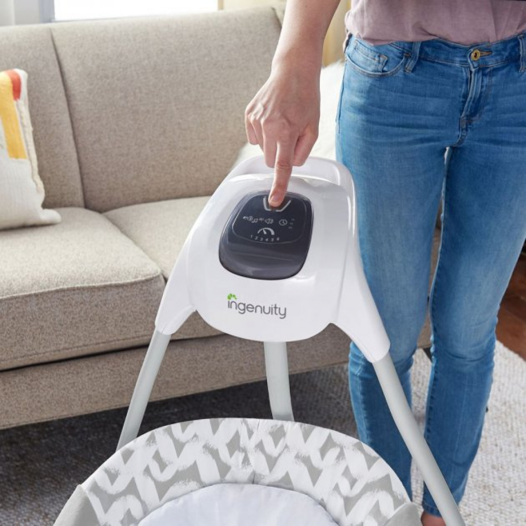 Крісло-гойдалка Ingenuity 2 в 1 Ingenuity SimpleComfort (11791) - фото 5 Крісло-гойдалка Ingenuity 2 в 1 Ingenuity SimpleComfort (11791) - фото 5