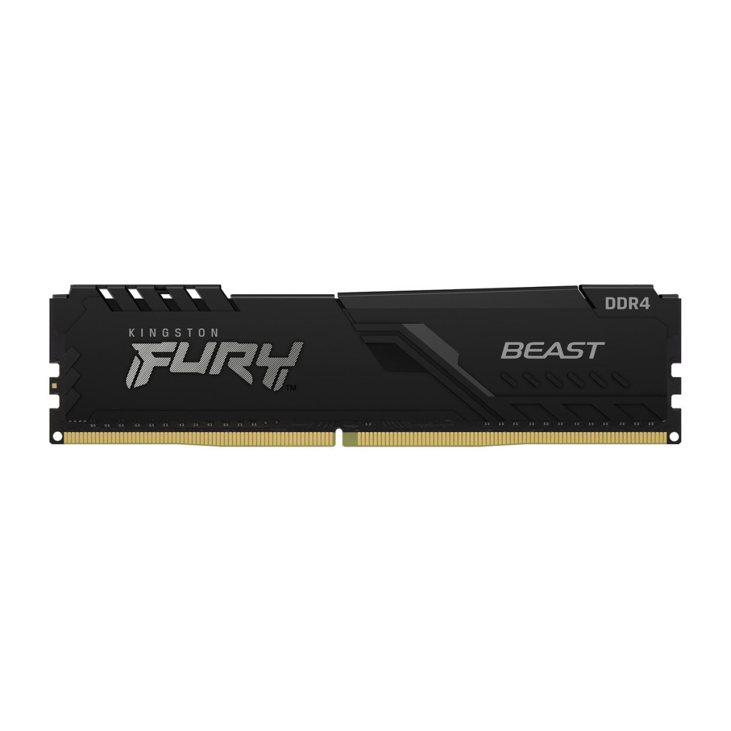 Модуль пам'яті для комп'ютера DDR4 32GB 3200 MHz Fury Beast Black Kingston Fury (ex.HyperX) (KF432C16BB/32) - фото 2 Модуль пам'яті для комп'ютера DDR4 32GB 3200 MHz Fury Beast Black Kingston Fury (ex.HyperX) (KF432C16BB/32) - фото 2