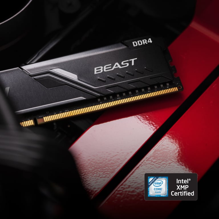 Модуль пам'яті для комп'ютера DDR4 16GB (2x8GB) 3600 MHz Fury Beast Black Kingston Fury (ex.HyperX) (KF436C17BBK2/16) - фото 11