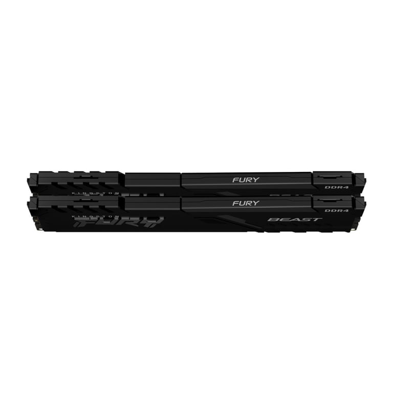 Модуль пам'яті для комп'ютера DDR4 16GB (2x8GB) 3600 MHz Fury Beast Black Kingston Fury (ex.HyperX) (KF436C17BBK2/16) - фото 2