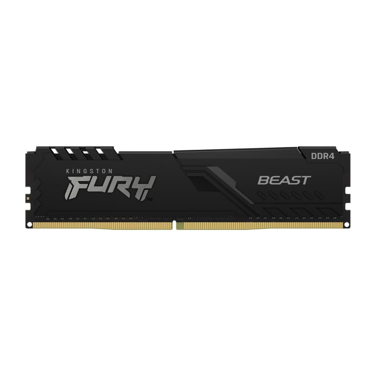 Модуль пам'яті для комп'ютера DDR4 16GB (2x8GB) 3600 MHz Fury Beast Black Kingston Fury (ex.HyperX) (KF436C17BBK2/16) - фото 3