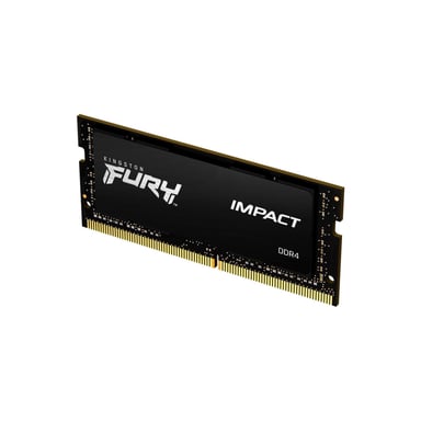 Модуль пам'яті для ноутбука SoDIMM DDR4 32GB 3200 MHz Fury Impact Kingston Fury (ex.HyperX) (KF432S20IB/32) - фото 1