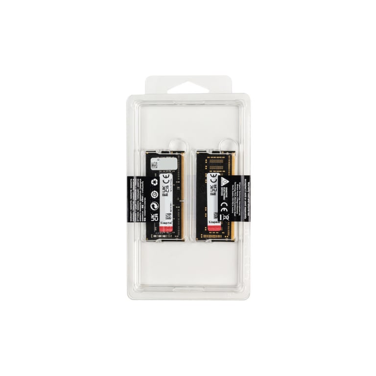 Модуль пам'яті для ноутбука SoDIMM DDR4 16GB (2x8GB) 3200 MHz Fury Impact Kingston Fury (ex.HyperX) (KF432S20IBK2/16) - фото 4