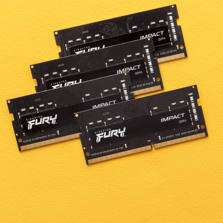 Модуль пам'яті для ноутбука SoDIMM DDR4 16GB (2x8GB) 3200 MHz Fury Impact Kingston Fury (ex.HyperX) (KF432S20IBK2/16) - фото 5