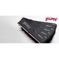 Модуль пам'яті для комп'ютера DDR4 32GB 3600 MHz Fury Beast Black Kingston Fury (ex.HyperX) (KF436C18BB/32) - фото 8