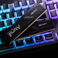 Модуль пам'яті для комп'ютера DDR4 32GB 3600 MHz Fury Beast Black Kingston Fury (ex.HyperX) (KF436C18BB/32) - фото 10