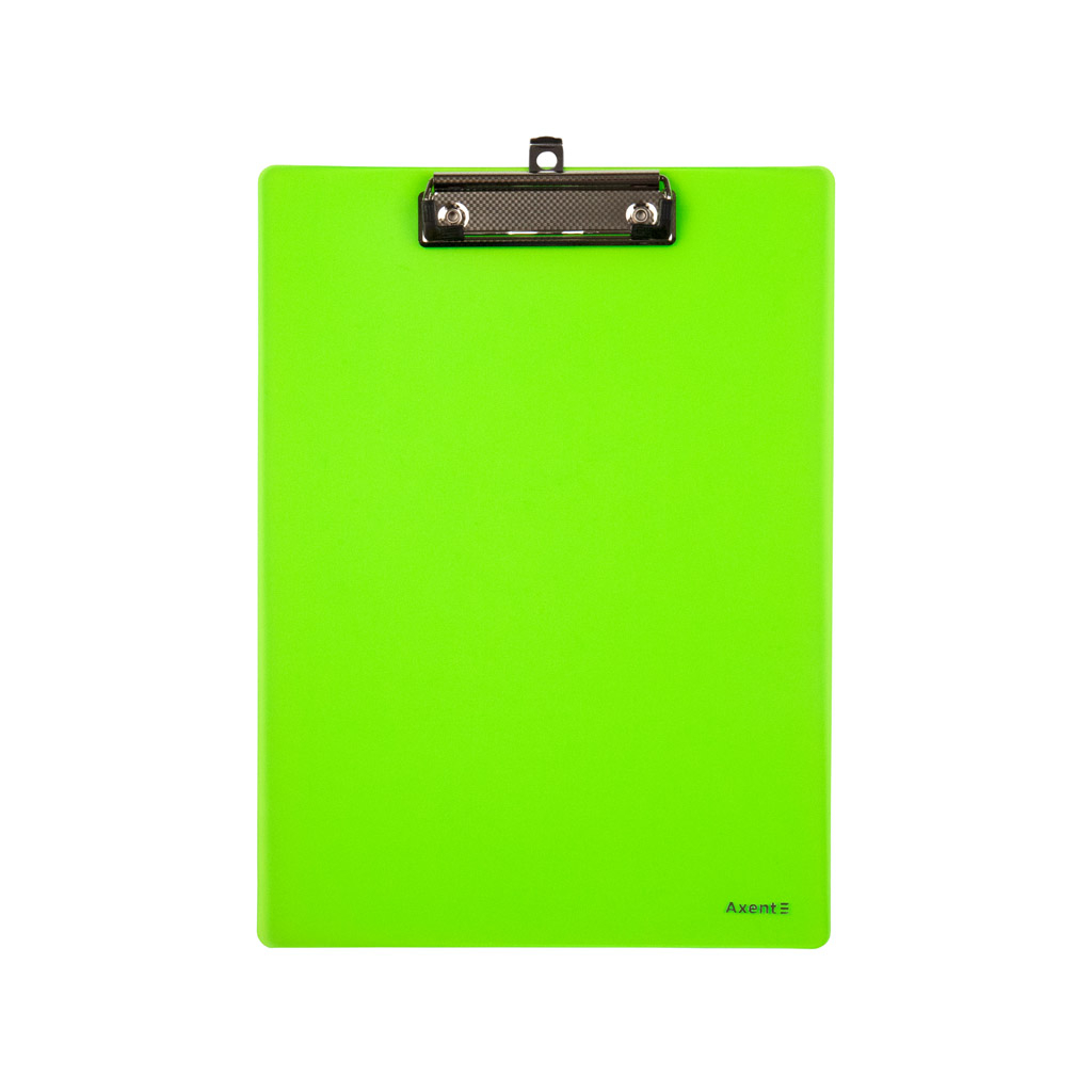 Клипборд-папка Axent з металевим кліпом А4 салатовий (2515-09-A) Клипборд-папка Axent з металевим кліпом А4 салатовий (2515-09-A)