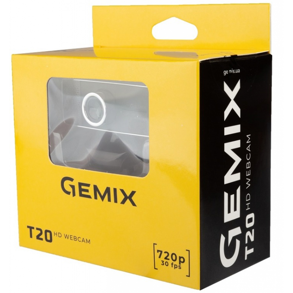 Веб-камера Gemix T20 Black - фото 3 Веб-камера Gemix T20 Black - фото 3