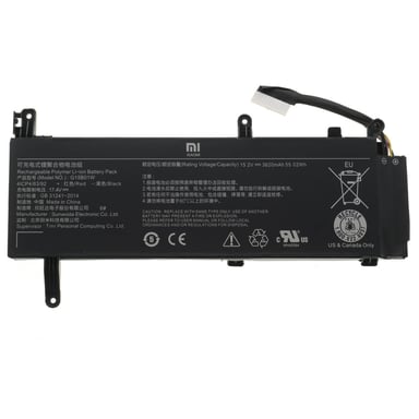 Акумулятор до ноутбука Xiaomi G15B01W (Mi Gaming Laptop 2019), 3620mAh (55.02Wh), 4cell, 1 (A47640) - фото 1
