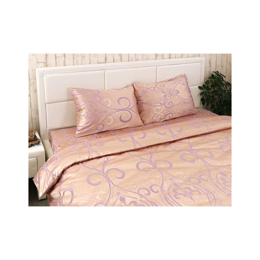 Постільна білизна Руно Сатин Бежевий полуторний (1.137АЖ_БежевийА) - фото 1 Постільна білизна Руно Сатин Бежевий полуторний (1.137АЖ_БежевийА) - фото 1