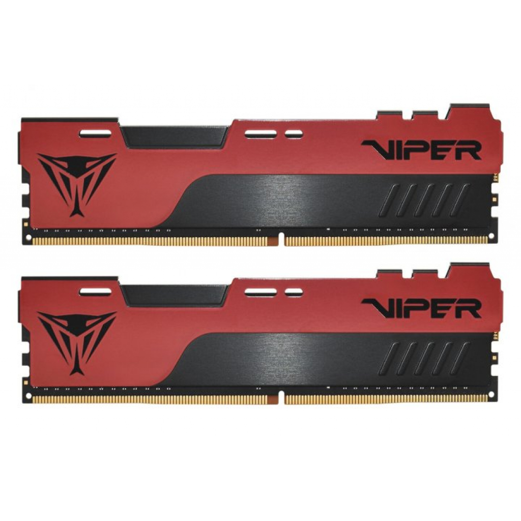Модуль пам%27яті для комп%27ютера DDR4 16GB (2x8GB) 3200 MHz Viper Elite II Red Patriot (PVE2416G320C8K)
