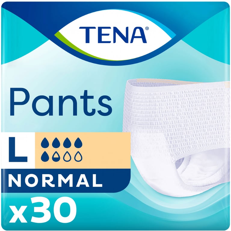 Підгузки для дорослих Tena трусики Pants Normal Large 30 шт (7322541150895) - фото 1