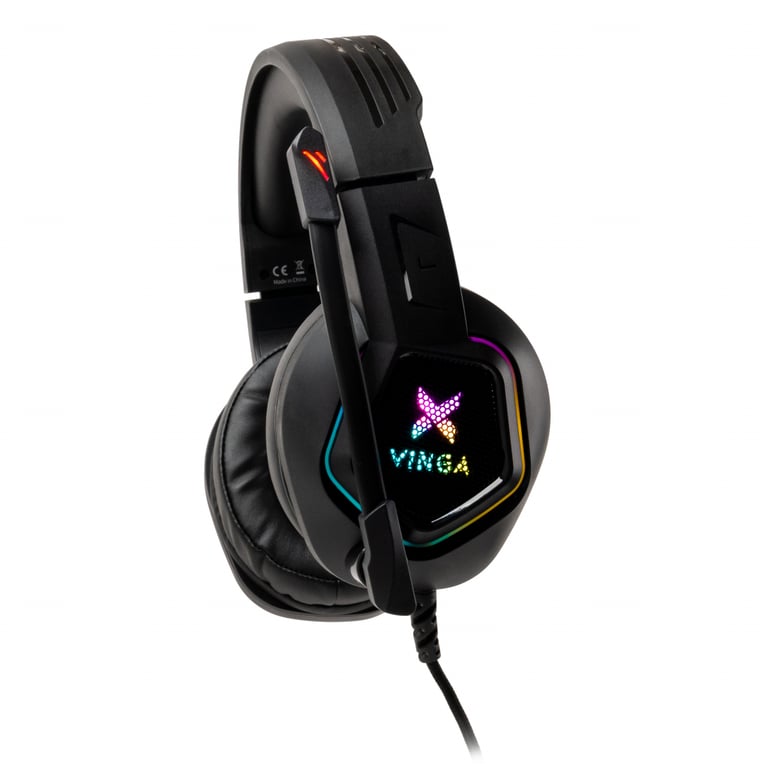 Навушники Vinga HSCU-160 Gaming LED Black (HSCU-160) - фото 7
