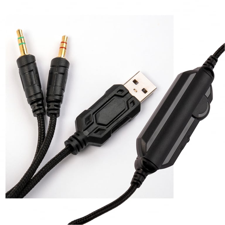 Навушники Vinga HSCU-160 Gaming LED Black (HSCU-160) - фото 9