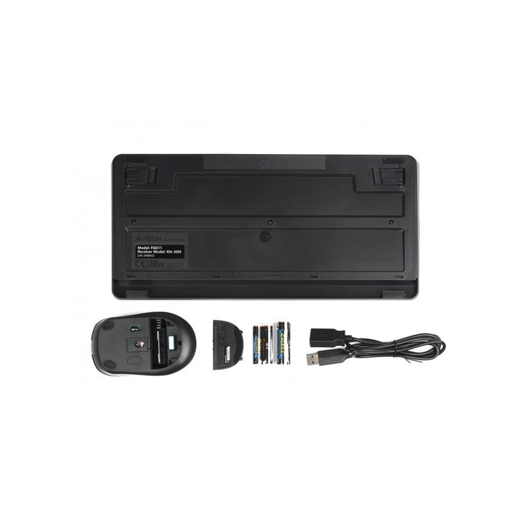 Комплект A4Tech FG1112 Wireless Black (4711421959339) - фото 6