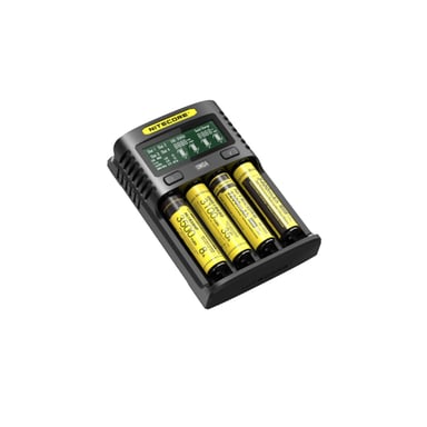Зарядний пристрій для акумуляторів Nitecore Digicharger UM4 (4 channels, LCD дисп.,Li-ion, Ni-MH/Ni-Cd, (11434) - фото 1