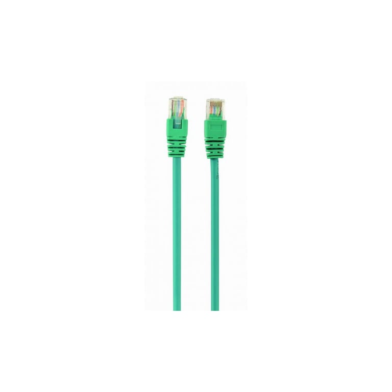 Патч-корд 1м UTP cat 6 CCA green Cablexpert (PP6U-1M/G) - фото 1