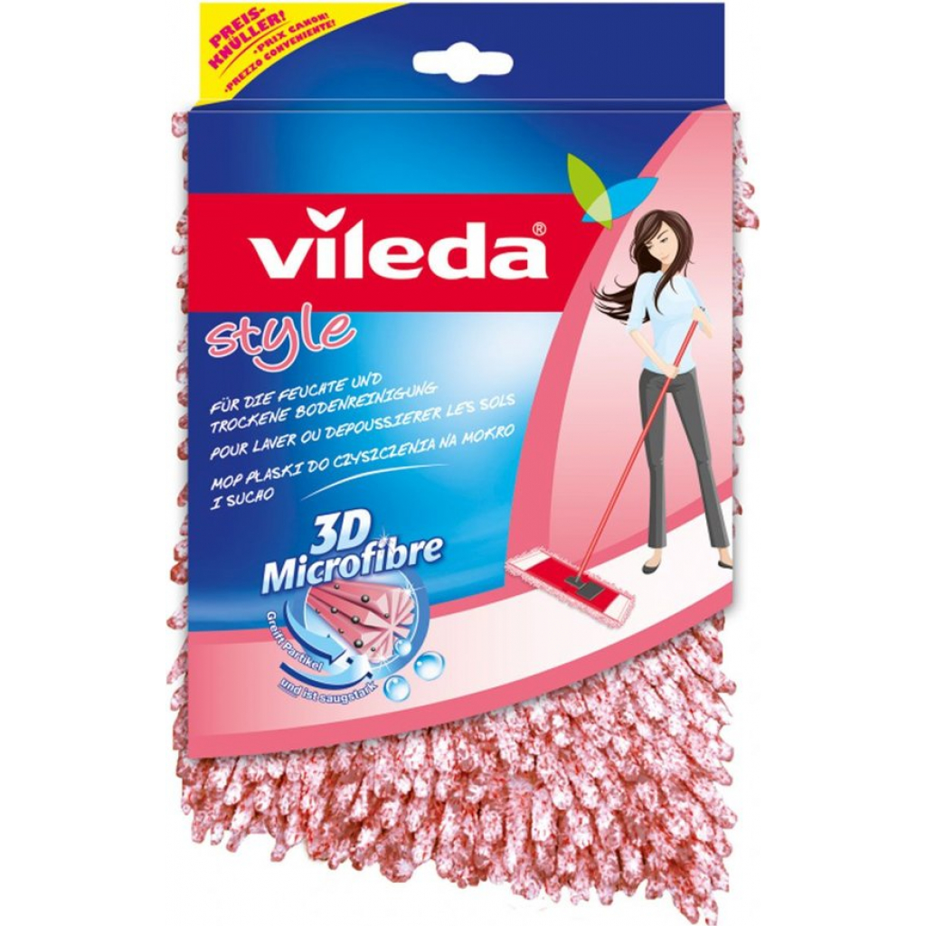 Насадка змінна для швабри Vileda Style System (4023103143616) - фото 1 Насадка змінна для швабри Vileda Style System (4023103143616) - фото 1