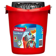 Відро для швабр Vileda Super Mocio з віджимом червоне 10 л (4003790105111) - фото 2