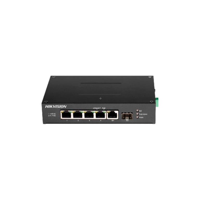 Комутатор мережевий Hikvision DS-3T0506HP-E/HS - фото 2