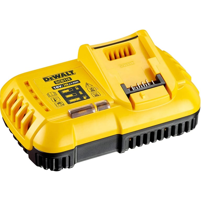Зарядний пристрій для акумуляторів інструменту DeWALT 18 В, 54 В,8 А, 0.65 кг (DCB118) - фото 1
