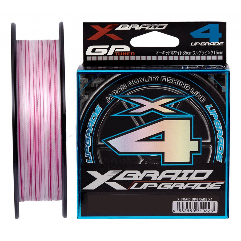 Шнур YGK X-Braid Upgrade X4 150m 1.0/0.165mm 18Lb/8.1kg (5545.03.69) - фото 1 Шнур YGK X-Braid Upgrade X4 150m 1.0/0.165mm 18Lb/8.1kg (5545.03.69) - фото 1