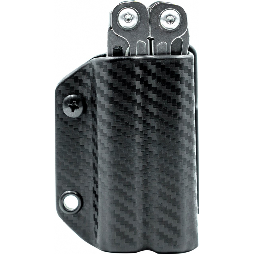 Чохол для мультитула Clip&Carry для Leatherman Wingman, Sidekick, Rebar, Rev (LWING-CF-BLK) - фото 1