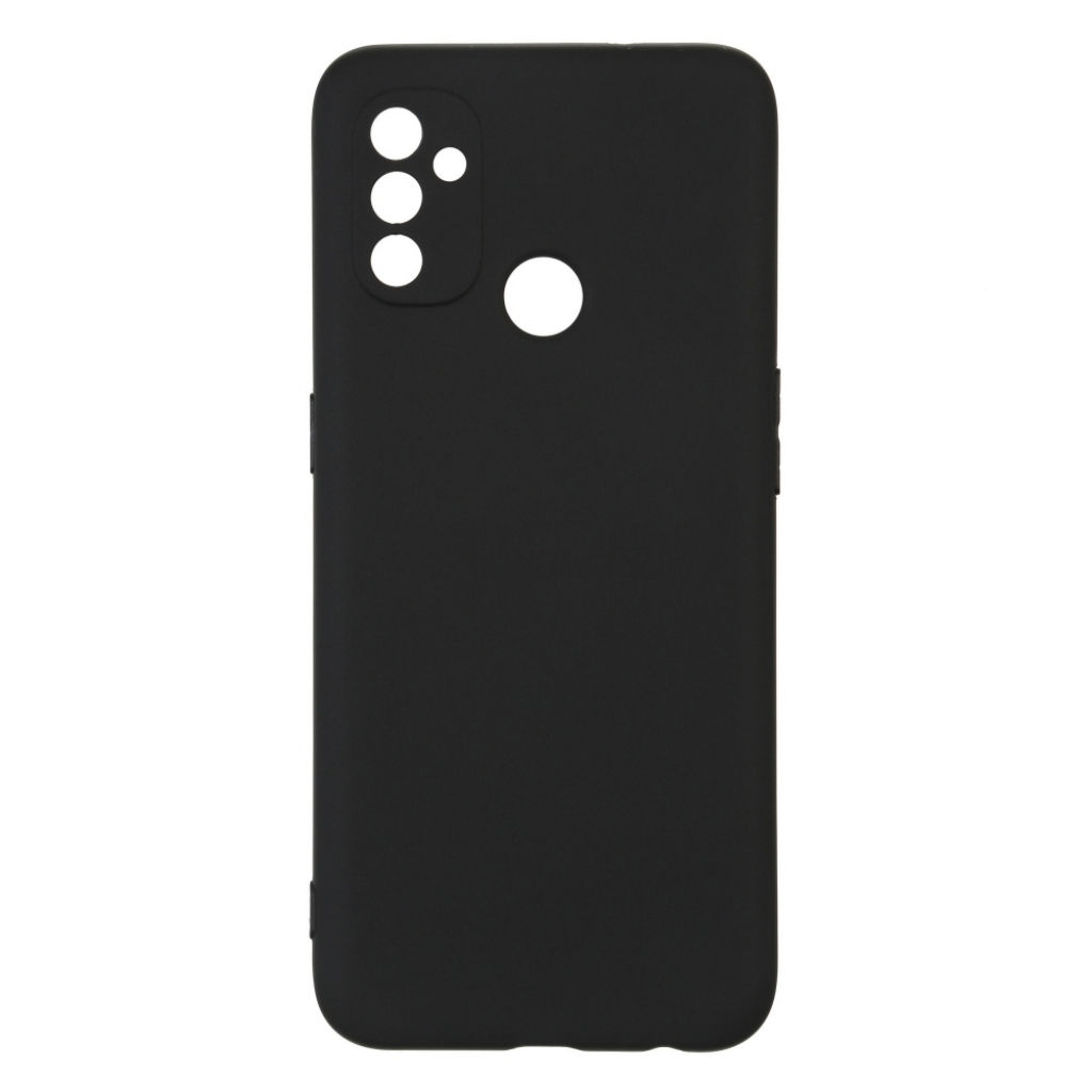Чохол до мобільного телефона Armorstandart Matte Slim Fit OnePlus Nord N100 (BE2013) Black (ARM59396) - фото 1