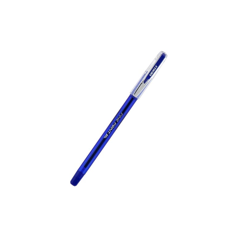 Ручка кулькова Unimax Fine Point Dlx., синя (UX-111-02) - фото 2